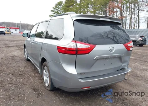 2019 Toyota Sienna Le 8 Passenger from USA, damaged, VIN 5TDKZ3DC3KS974432